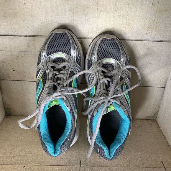 SAUCONY OASIS WOMANS RUNNING SHOE 15096-23 FABRIC MESH SIZE 6.5 - Picture 5 of 9